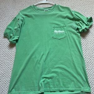 Comfort Colors Green Short Sleeve Tee Relaxed Fit